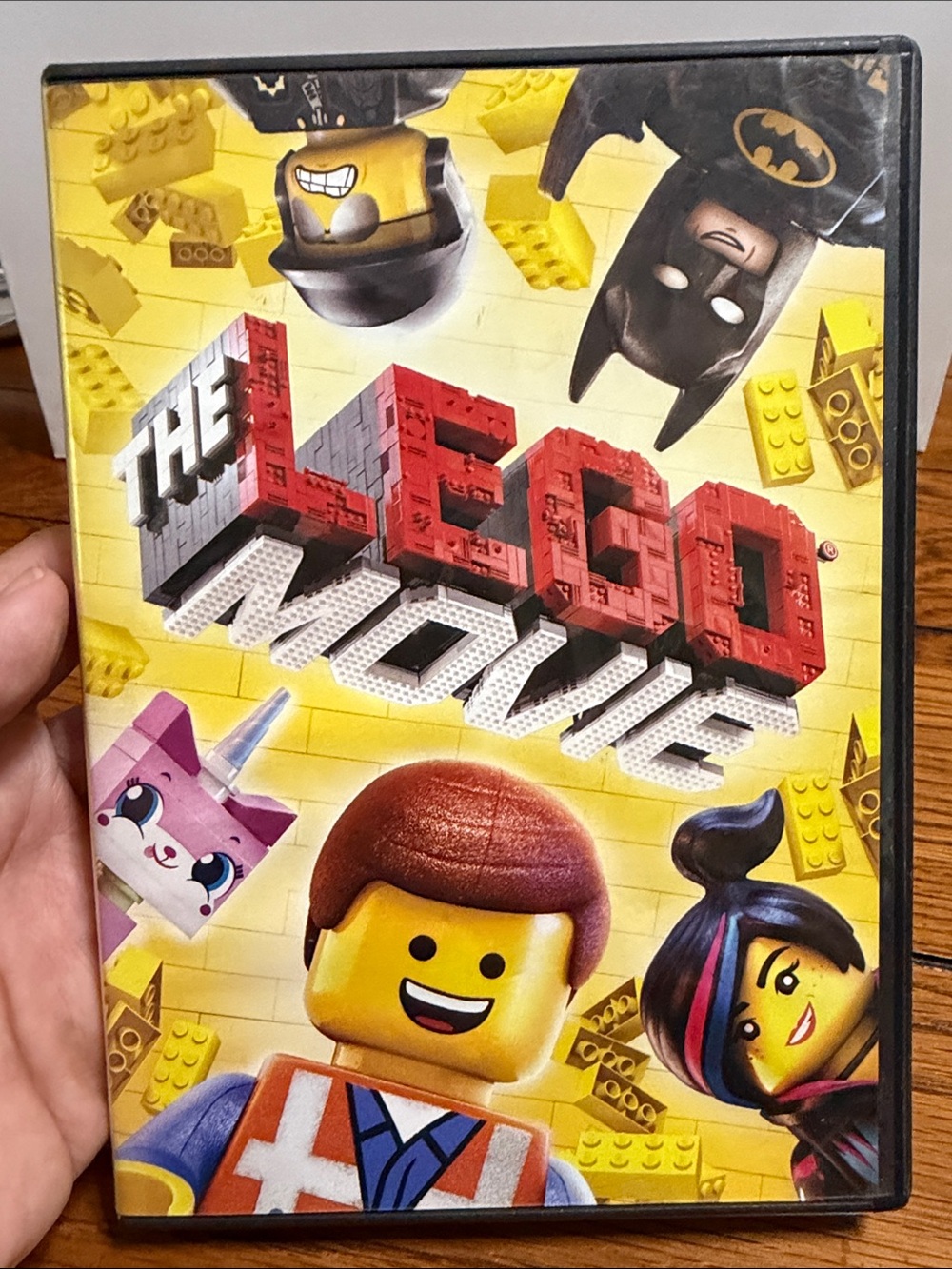 Lego The Lego Movie DVD Yellow Red Black